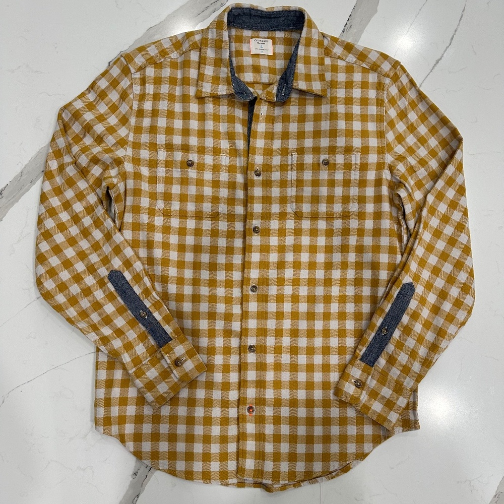 J.crew Crewcuts Boys' button-up flannel shirt size 14